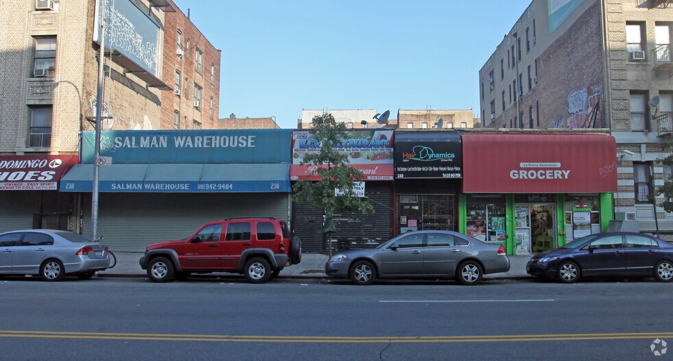 More Photos Of 238-242 Sherman Ave, New York Storefront For Lease