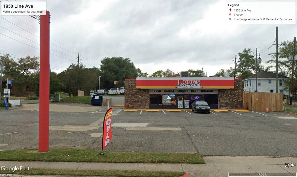 Primary Photo Of 1830 Line Ave, Shreveport Convenience Store For Sale