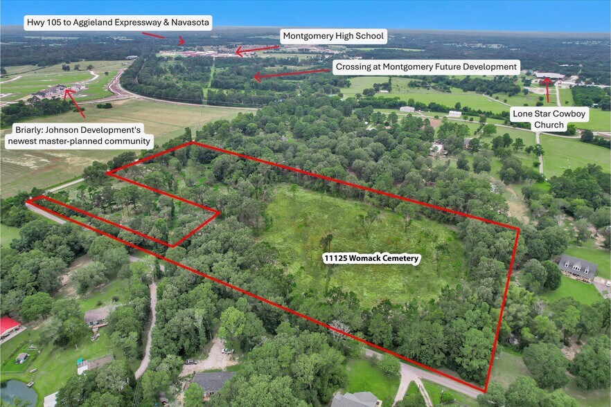 Primary Photo Of 10.548 Acres, Montgomery Land For Sale