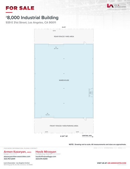 More Photos Of 937-939 E 31st St, Los Angeles Warehouse For Sale