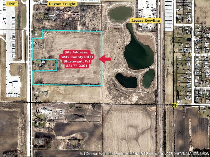 Primary Photo Of 3247 County Highway H, Sturtevant Land For Sale