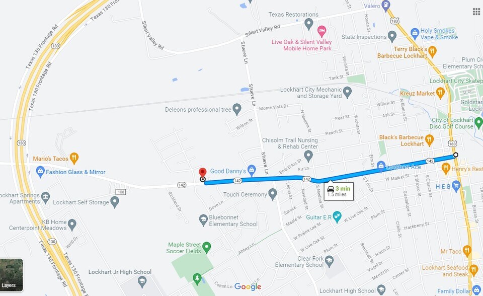 More Photos Of 1503 W. San Antonio St., Lockhart Land For Sale