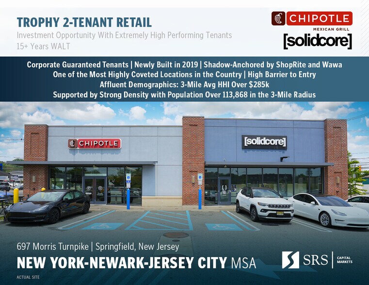 Primary Photo Of 697 Morris Tpke, Springfield General Retail For Sale