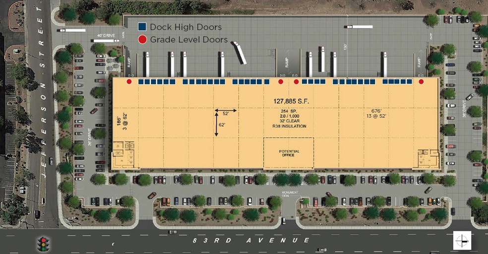 More Photos Of 120 N 83rd Ave, Tolleson Warehouse For Lease