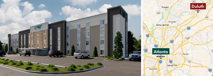 Primary Photo Of WoodSpring Suites by Choice - Land, Duluth Land For Sale