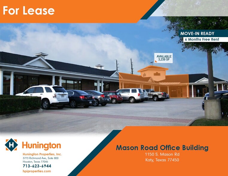 Primary Photo Of 1150 S Mason Rd, Katy Freestanding For Lease