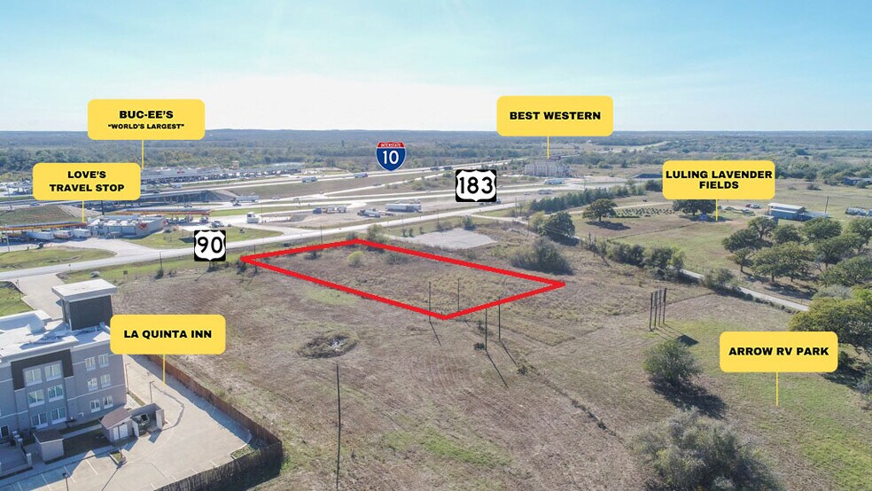 Primary Photo Of TBD U.S. 90, Luling Land For Sale