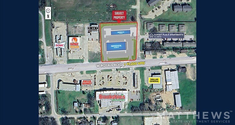 More Photos Of 410 W Royall Blvd, Malakoff Storefront Retail Office For Lease