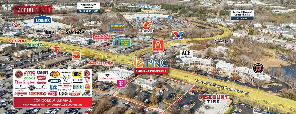 More Photos Of 8541 Concord Mills Blvd, Concord Bank For Sale