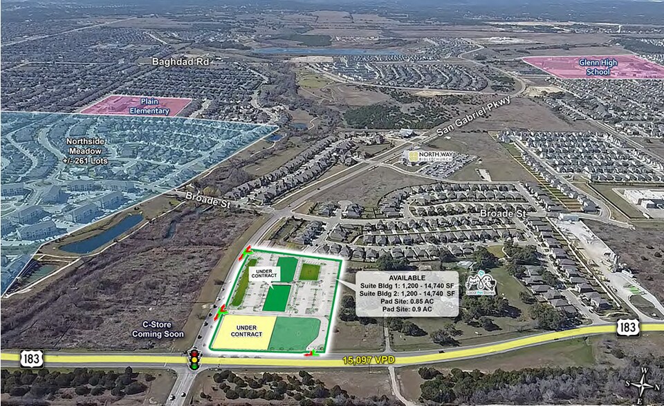 More Photos Of San Gabriel Pkwy & US-183, Leander Land For Sale