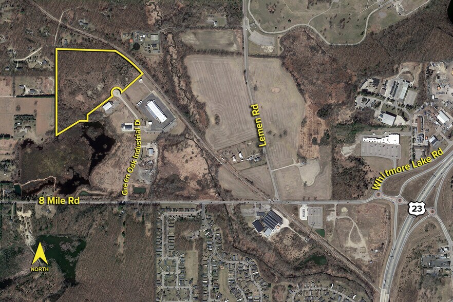 Primary Photo Of Green Oak Industrial Drive @ 8 Mile Road, Whitmore Lake Warehouse For Lease