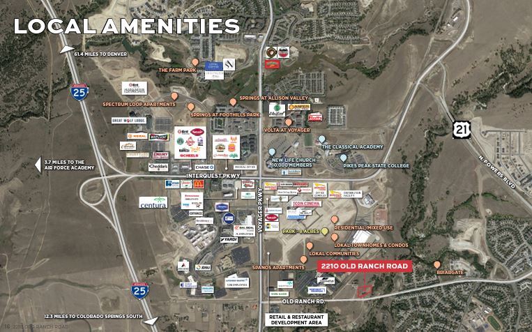 More Photos Of 2210 Old Ranch Rd, Colorado Springs Land For Sale