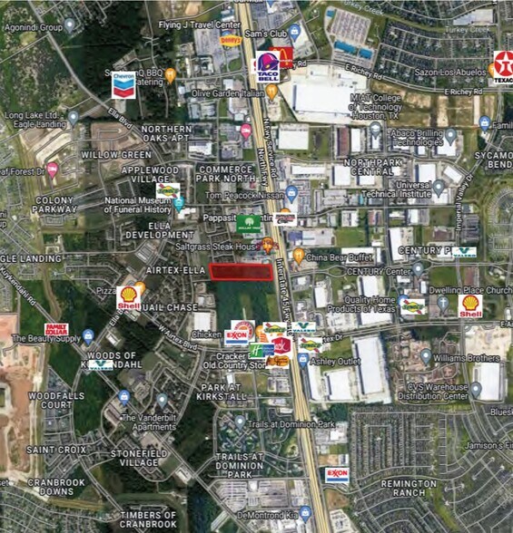 More Photos Of 0 N Fwy & Briar Grove Dr, Houston Land For Sale