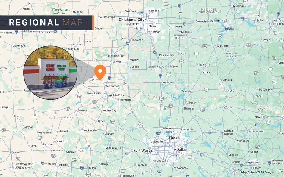 More Photos Of 208 E 1st St, Grandfield Convenience Store For Sale