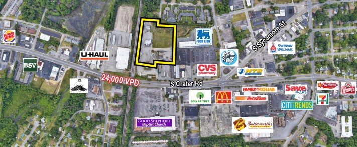 Primary Photo Of 2200 S Crater Rd, Petersburg Land For Sale