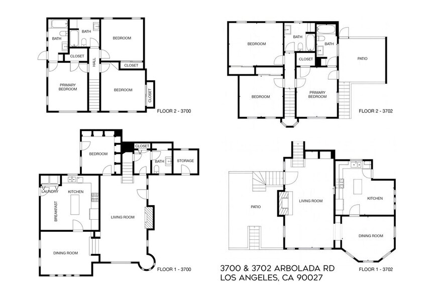 More Photos Of 3700 Arbolada Rd, Los Angeles Apartments For Sale