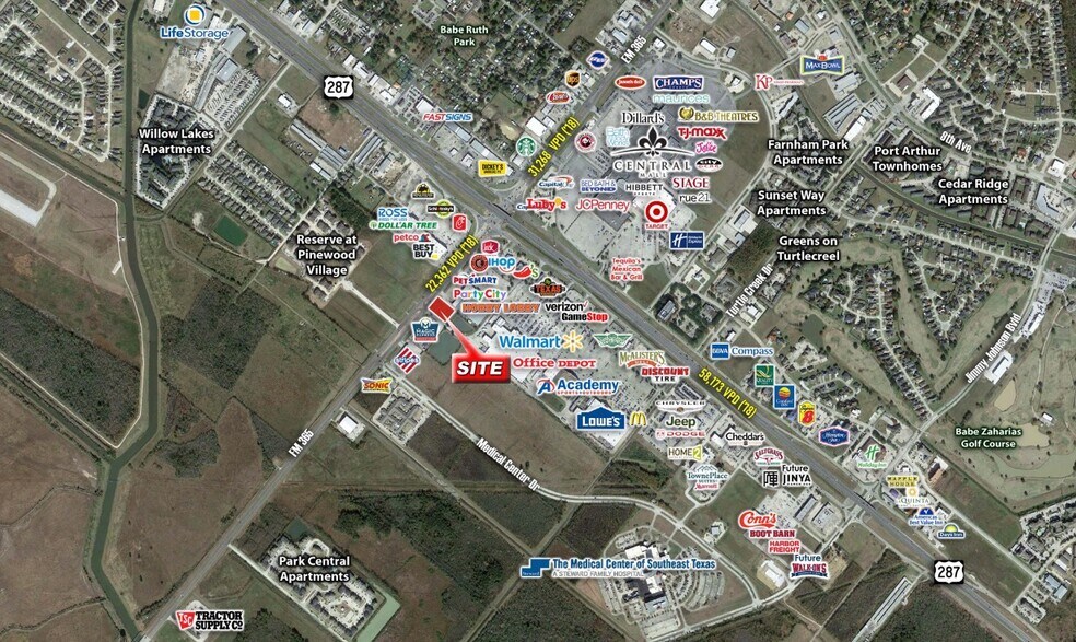 More Photos Of SWC US 287 & FM 365, Port Arthur Storefront For Lease