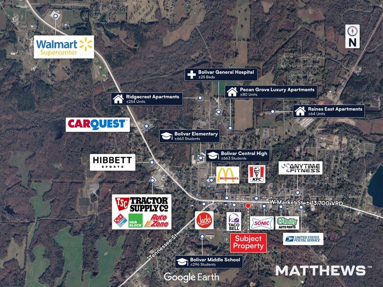 More Photos Of 605 W Market St, Bolivar Freestanding For Sale