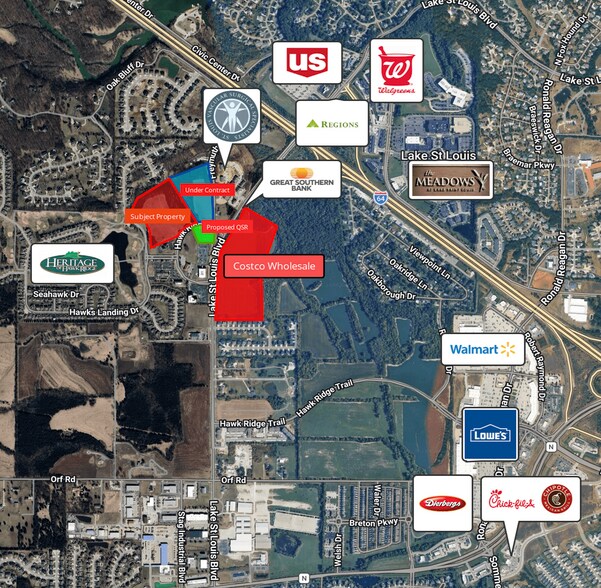 More Photos Of Hawk Ridge Circle, Lake Saint Louis Land For Sale