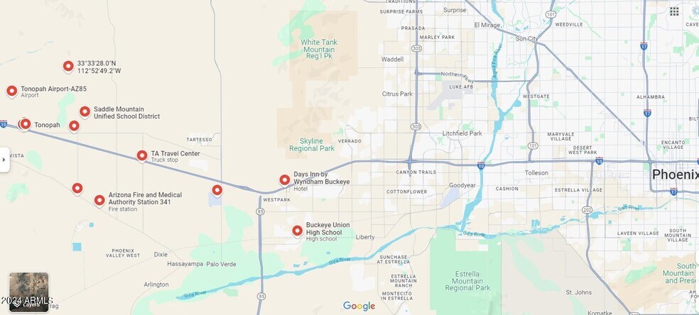 More Photos Of 384th N of Orange Wood 1 Tonopah AZ 85354 ave, Tonopah Land For Sale