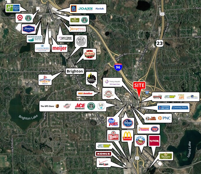 More Photos Of Old US 23 Hwy @ Grand River Avenue, Brighton Land For Sale