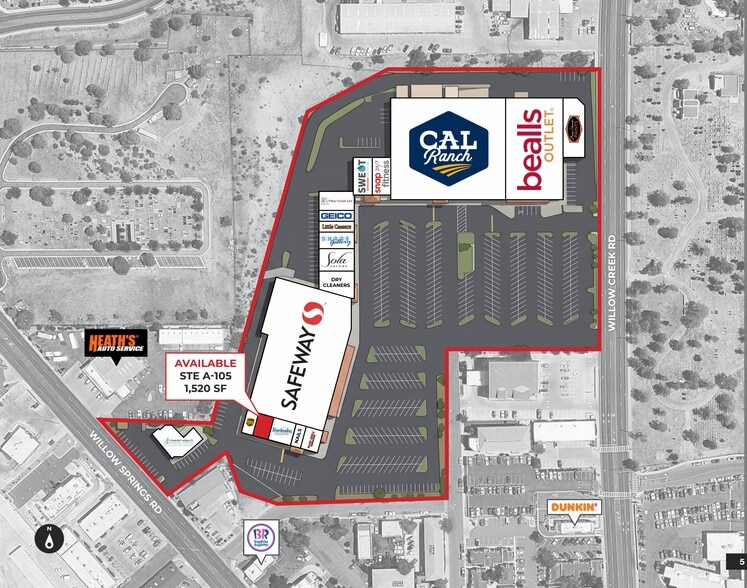 More Photos Of 1042-1048 Willow Creek Rd, Prescott Storefront For Lease