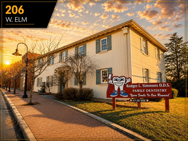 Primary Photo Of 206 W Elm St, Ozark Office For Sale