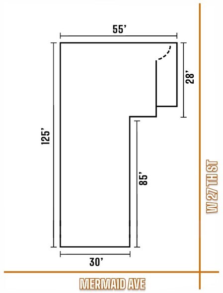 More Photos Of 2705-2715 Mermaid Ave, Brooklyn Convenience Store For Lease