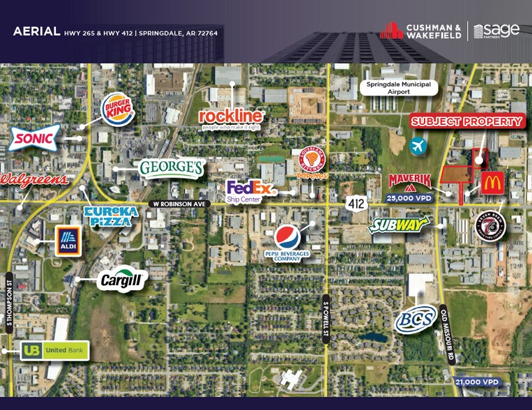 More Photos Of Hwy 412 & 265, Springdale Warehouse For Lease