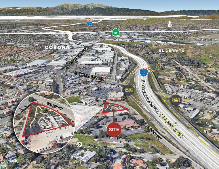Primary Photo Of 1508 Taber St, Corona Land For Sale
