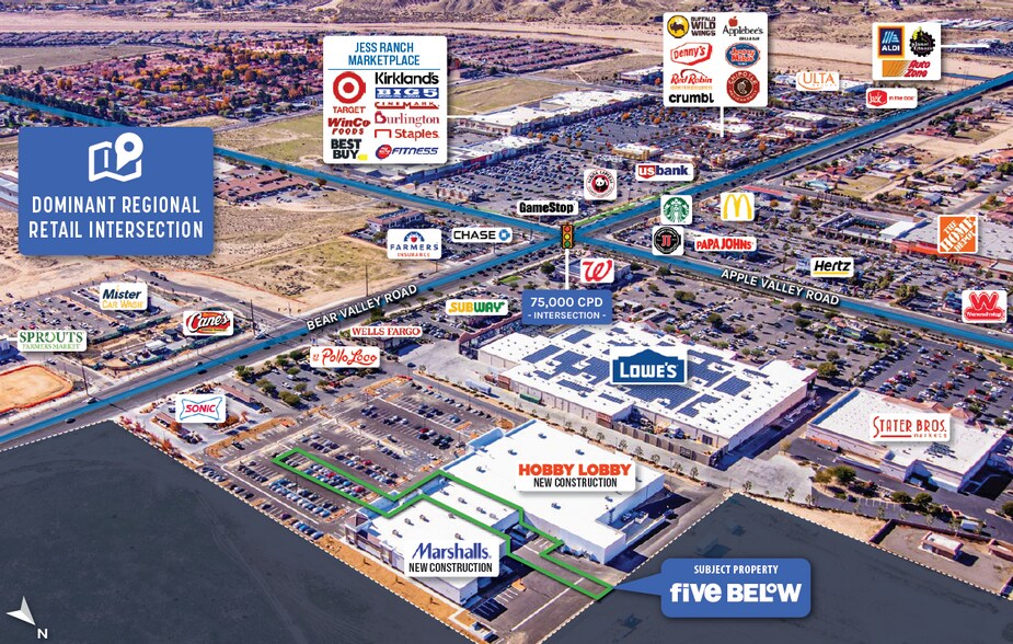 More Photos Of 19388 Bear Valley rd, Apple Valley General Retail For Sale