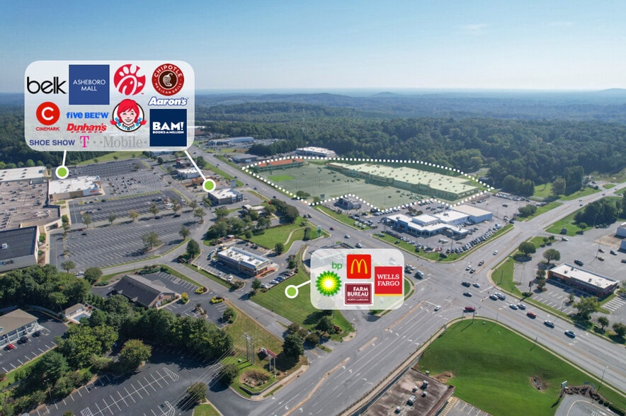 More Photos Of 1432-1560 E Dixie Dr, Asheboro Unknown For Lease