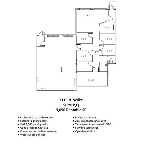 More Photos Of 3115 N Wilke Rd, Arlington Heights Medical For Sale
