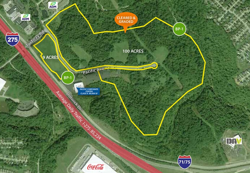 More Photos Of Pacific Ave, Erlanger Land For Lease