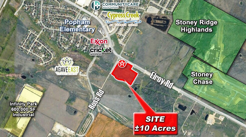 Primary Photo Of Elroy Road, Del Valle Land For Sale