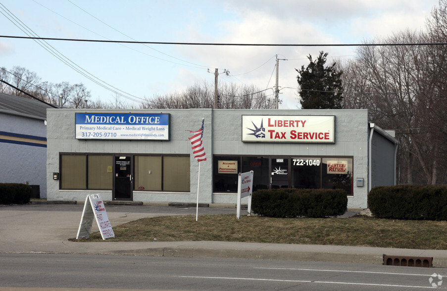 Primary Photo Of 7350-7370 N Keystone Ave, Indianapolis Freestanding For Sale