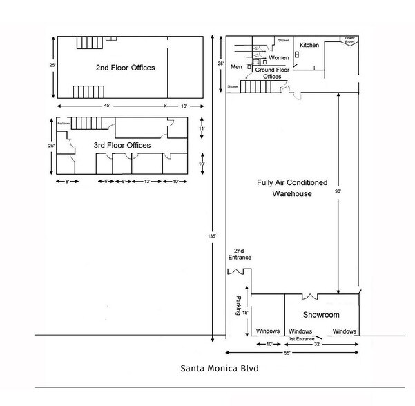 More Photos Of 6235 Santa Monica Blvd, Los Angeles Showroom For Lease