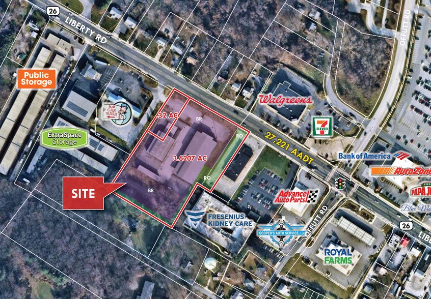 More Photos Of 9115-9127 Liberty Rd, Randallstown Freestanding For Lease