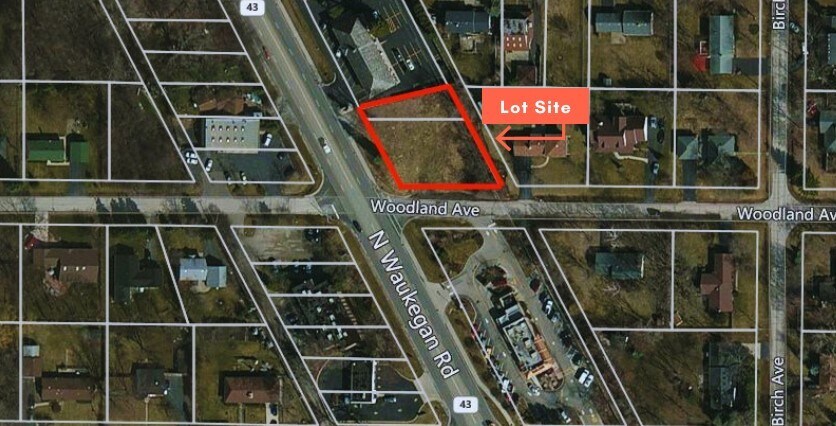 Primary Photo Of 115-119 N Waukegan Rd, Lake Bluff Land For Sale