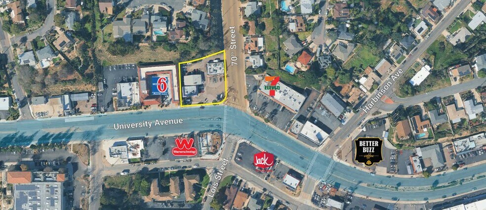 More Photos Of 6970-6990 University Ave, La Mesa Land For Lease