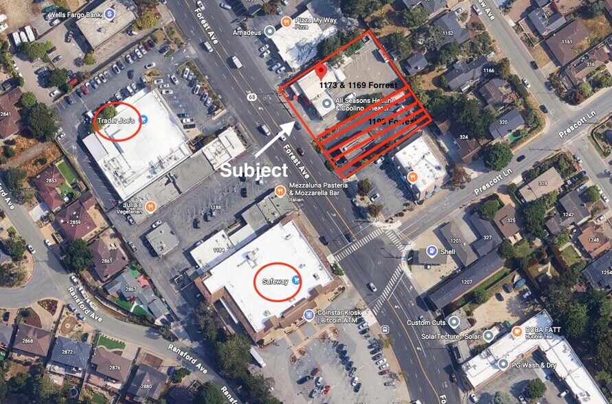 More Photos Of 1173 Forest Ave, Pacific Grove General Retail For Lease