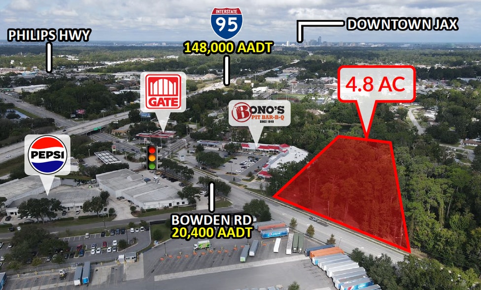 More Photos Of Bowden Rd & Spring Park Rd, Jacksonville Land For Sale