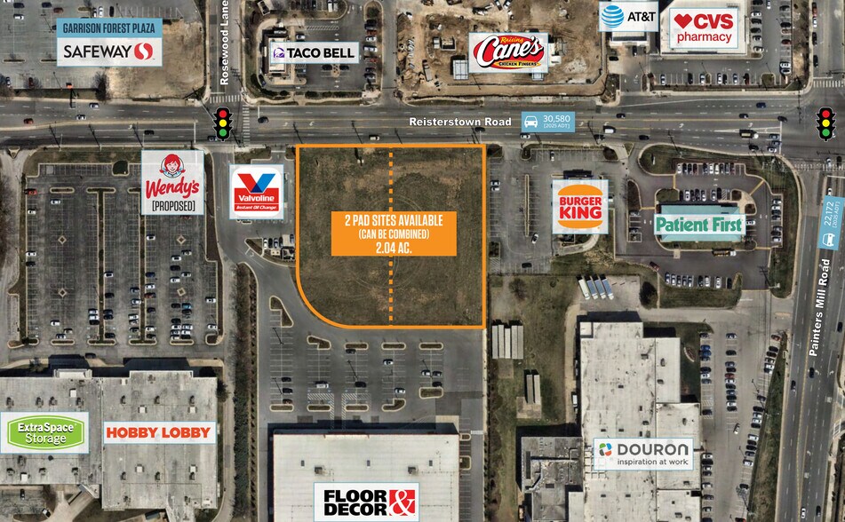 More Photos Of 10246 Reisterstown Rd, Owings Mills Land For Lease
