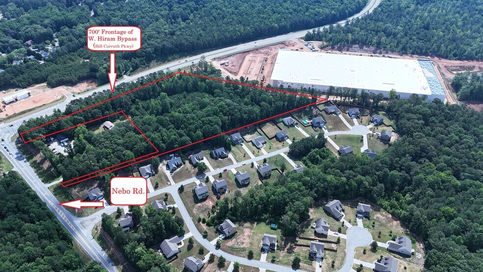 More Photos Of Bill Carruth Parkway @ Nebo Road, Hiram Land For Sale