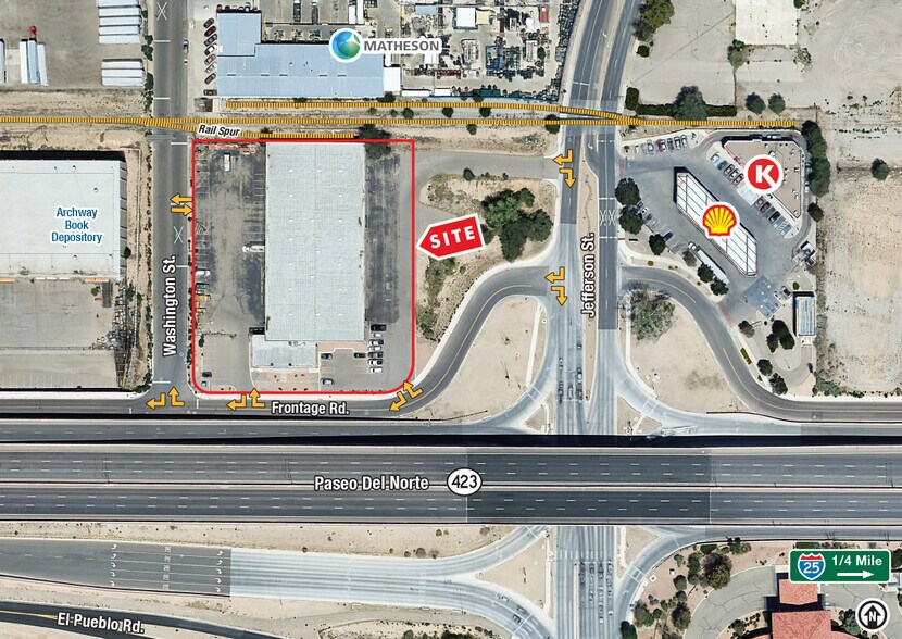 More Photos Of 4601 Paseo Del Norte NW, Albuquerque Warehouse For Lease