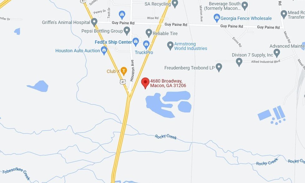 More Photos Of 4680 Broadway, Macon-Bibb Land For Sale