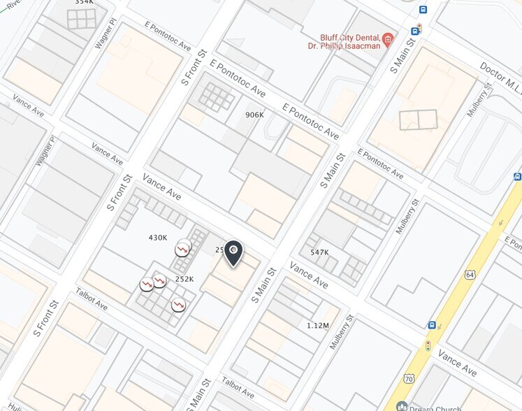 More Photos Of 335-341 S Main St, Memphis Storefront Retail Office For Sale