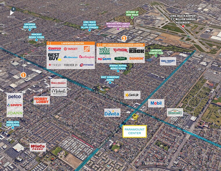 More Photos Of 4929-4943 Paramount Blvd, Lakewood Storefront For Lease