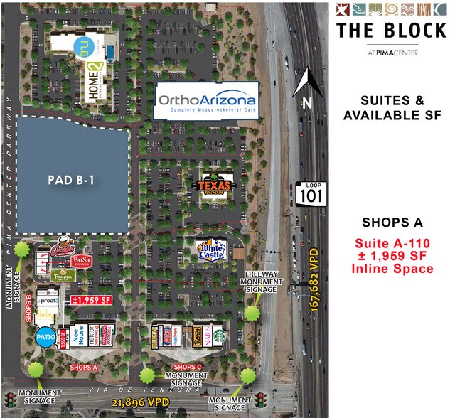 More Photos Of 9210-9290 E Via de Ventura, Scottsdale Freestanding For Lease
