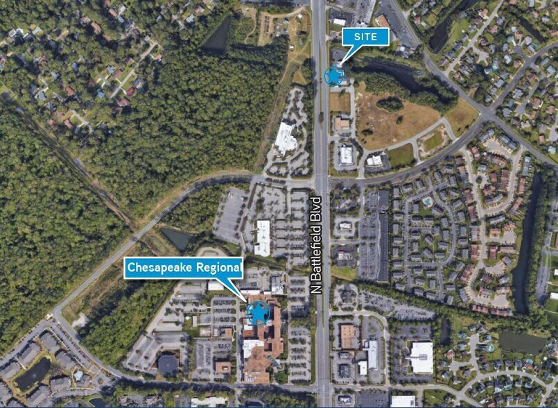 More Photos Of 905 N Battlefield Blvd, Chesapeake Medical For Lease